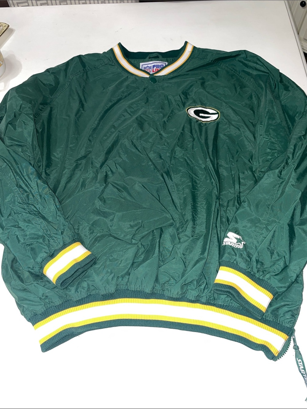 Vintage Starter Proline Green Bay Packers pullover 2XL